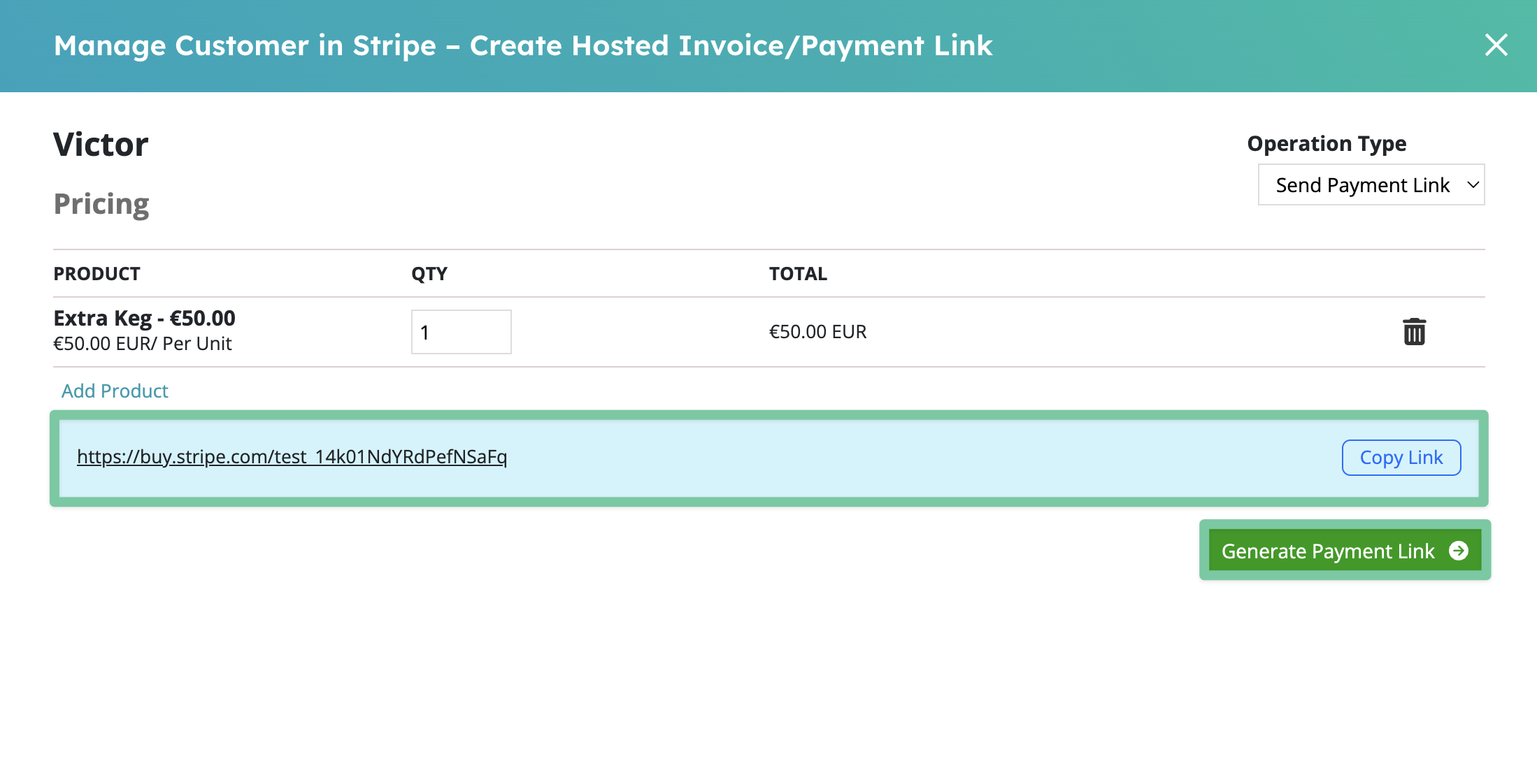Zaybra Payment Link