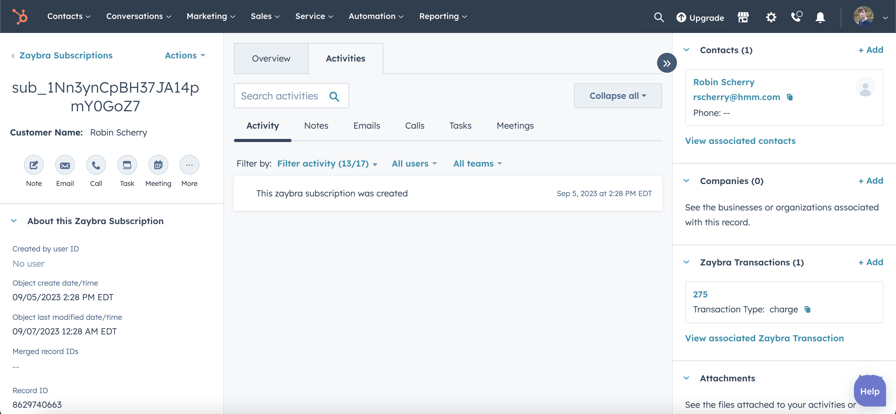 HubSpot How to add new properties to subscription objects