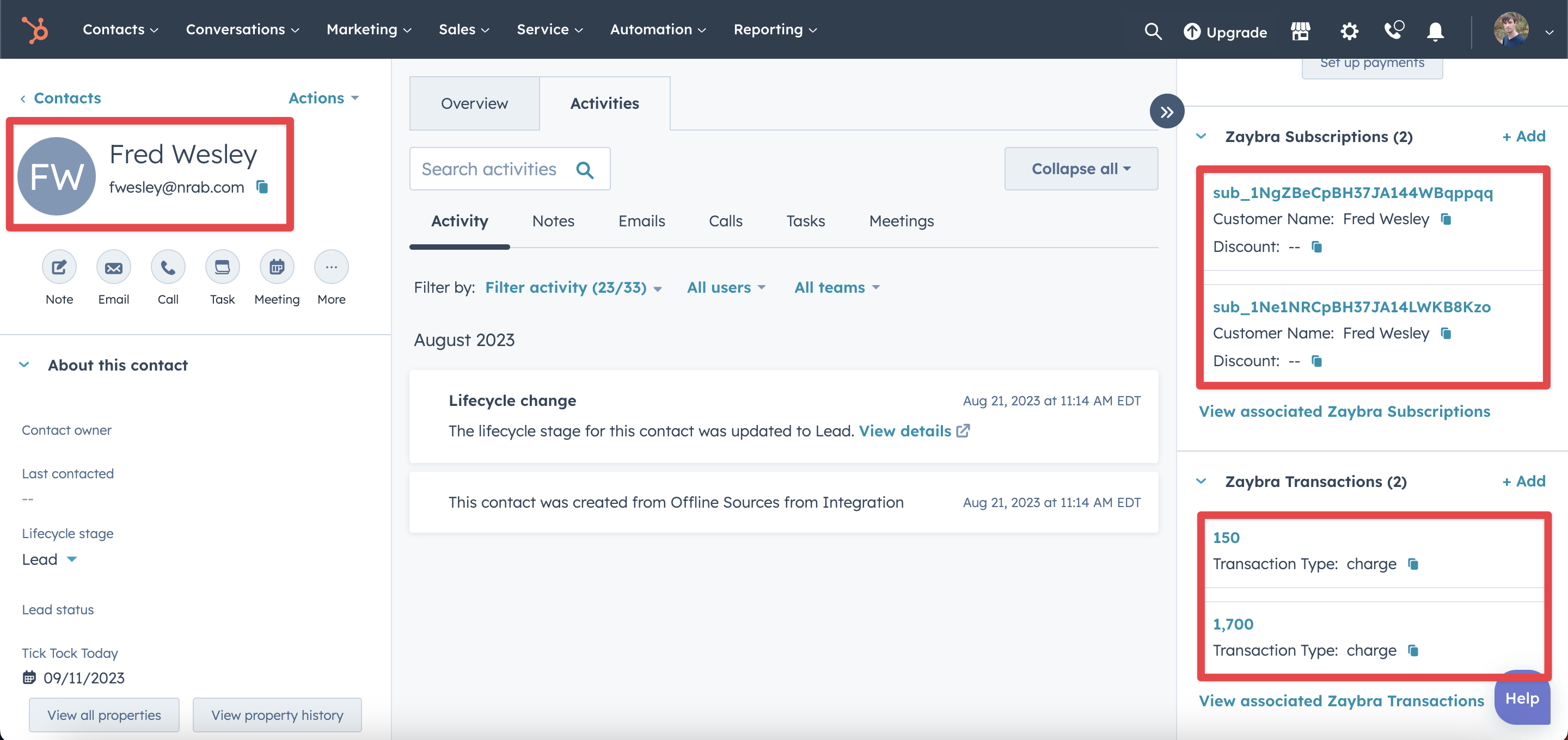 HubSpot how to sync over your Stripe data
