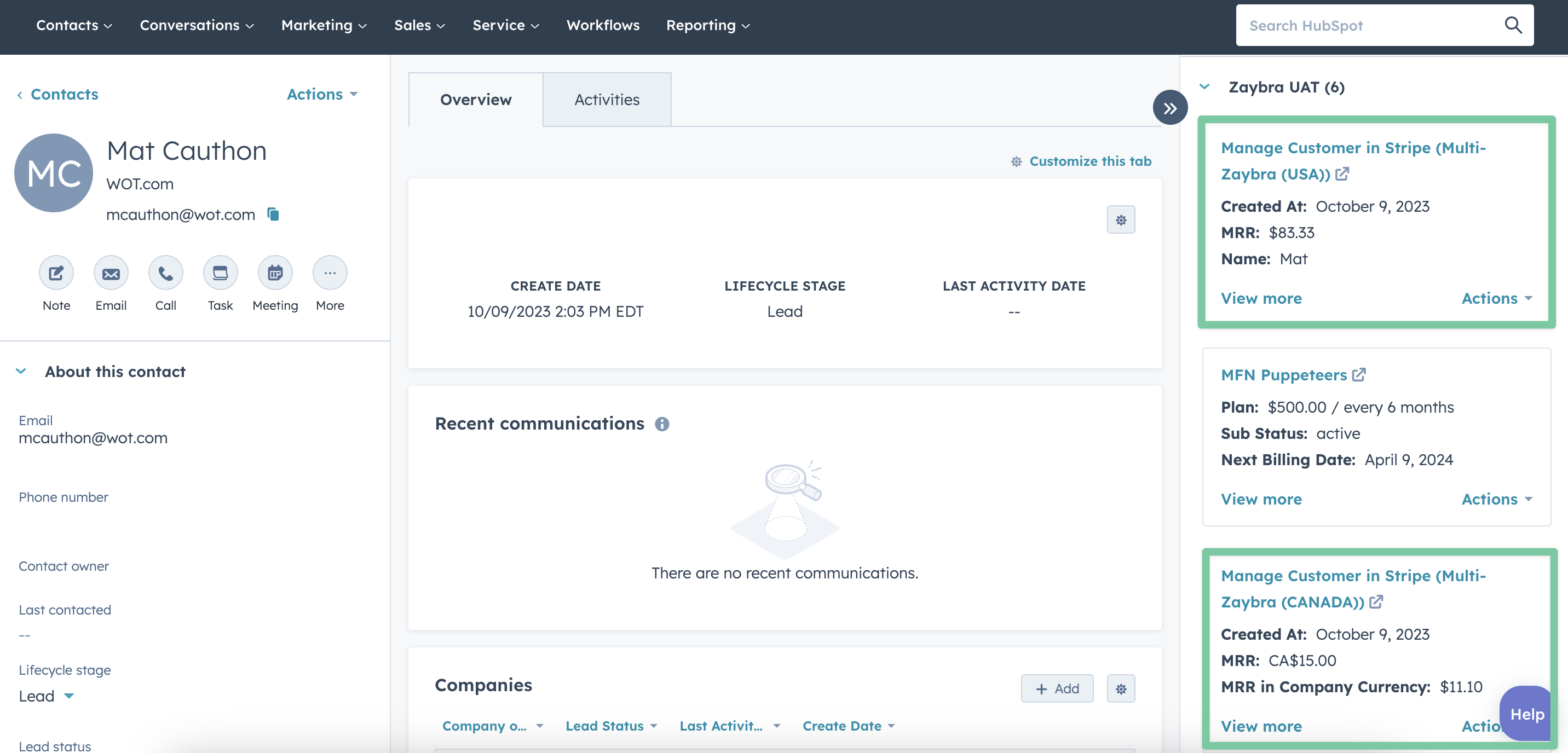 How to sync Stripe data to HubSpot if you have multiple accounts